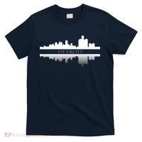 Detroit Mirrored Skyline T-Shirt thumb 0