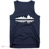 Detroit Mirrored Skyline Tank Top thumb 0