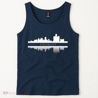 Detroit Mirrored Skyline Tank Top thumb 2