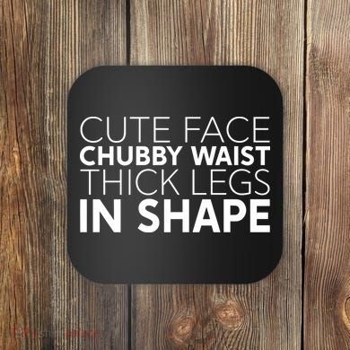 Dr. Marcus Shepard Wearing Cute Face Chubby Waist Thick Legs In Shape Coaster