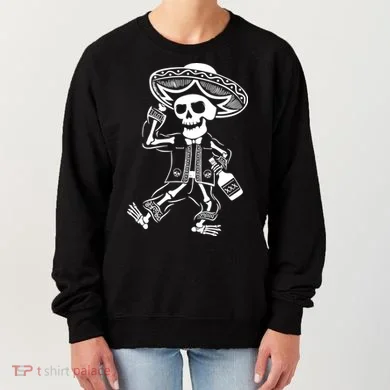 Drunk Mariachi Skeleton Women's Sweatshirt