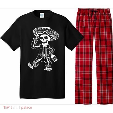 Drunk Mariachi Skeleton Pajama Set