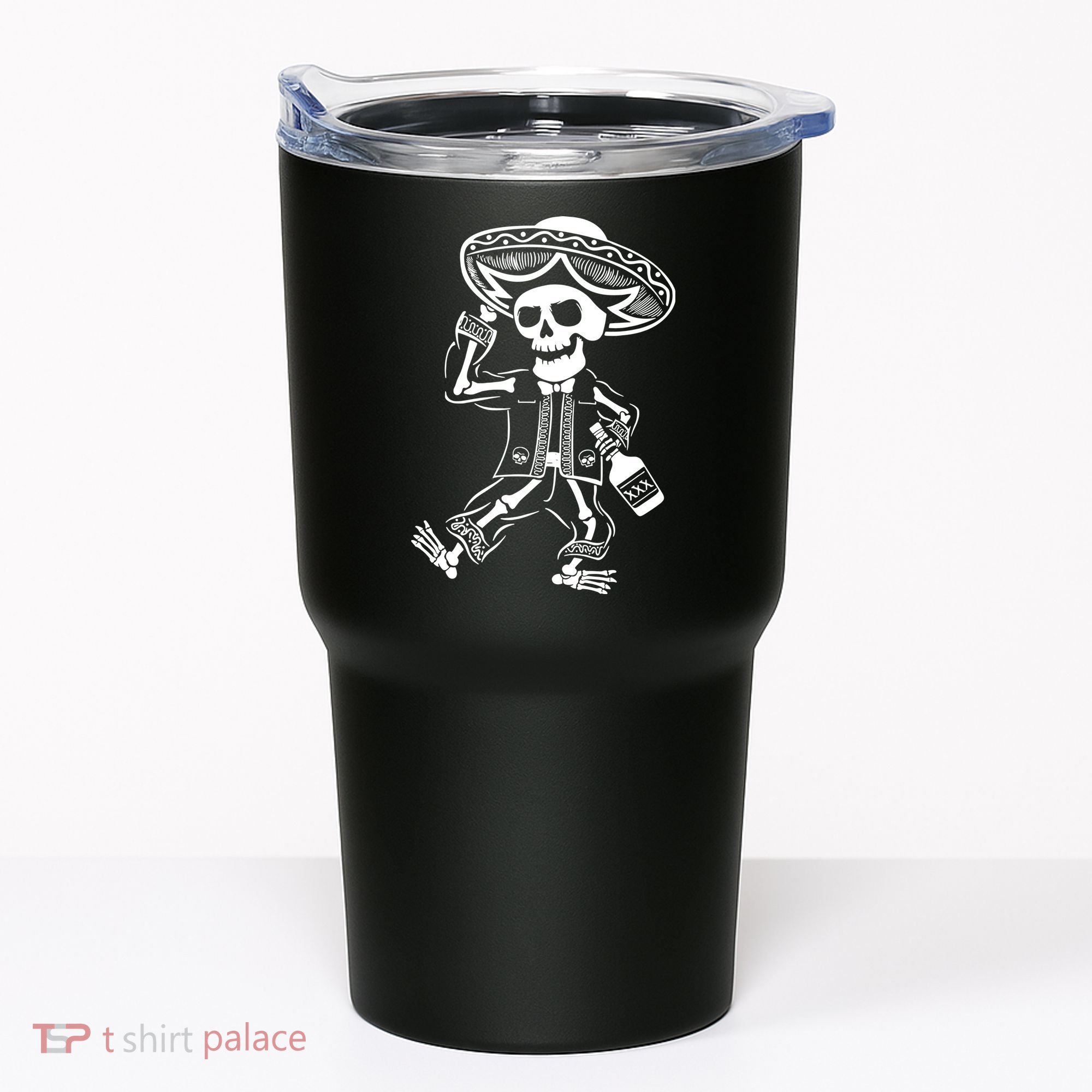 Drunk Mariachi Skeleton Tumbler
