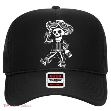 Drunk Mariachi Skeleton Hat