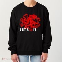 Detroit Michigan Souvenir Octopus Kraken Detroit Women's Sweatshirt thumb 0