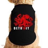 Detroit Michigan Souvenir Octopus Kraken Detroit Doggie Tank thumb 0