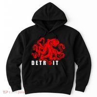 Detroit Michigan Souvenir Octopus Kraken Detroit Hoodie thumb 0