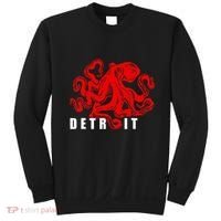 Detroit Michigan Souvenir Octopus Kraken Detroit Sweatshirt thumb 0