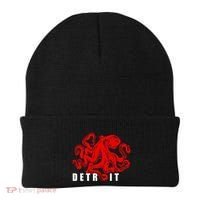 Detroit Michigan Souvenir Octopus Kraken Detroit Beanie thumb 0