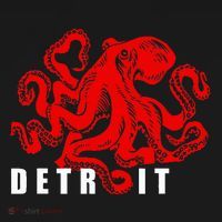 Detroit Michigan Souvenir Octopus Kraken Detroit Baby Bodysuit thumb 2