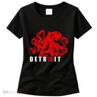 Detroit Michigan Souvenir Octopus Kraken Detroit Women's T-Shirt thumb 0