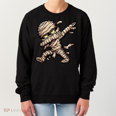Dabbing Mummy Spooky Dab Dancing Halloween Cool Gift Women's Sweatshirt