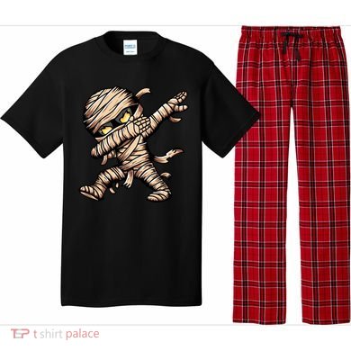 Dabbing Mummy Spooky Dab Dancing Halloween Cool Gift Pajama Set