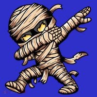 Dabbing Mummy Spooky Dab Dancing Halloween Cool Gift Sweatshirt thumb 3