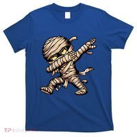 Dabbing Mummy Spooky Dab Dancing Halloween Cool Gift T-Shirt thumb 0