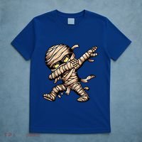 Dabbing Mummy Spooky Dab Dancing Halloween Cool Gift T-Shirt thumb 5