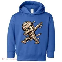 Dabbing Mummy Spooky Dab Dancing Halloween Cool Gift Toddler Hoodie thumb 0