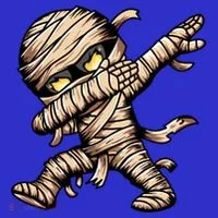 Dabbing Mummy Spooky Dab Dancing Halloween Cool Gift Toddler Hoodie thumb 2