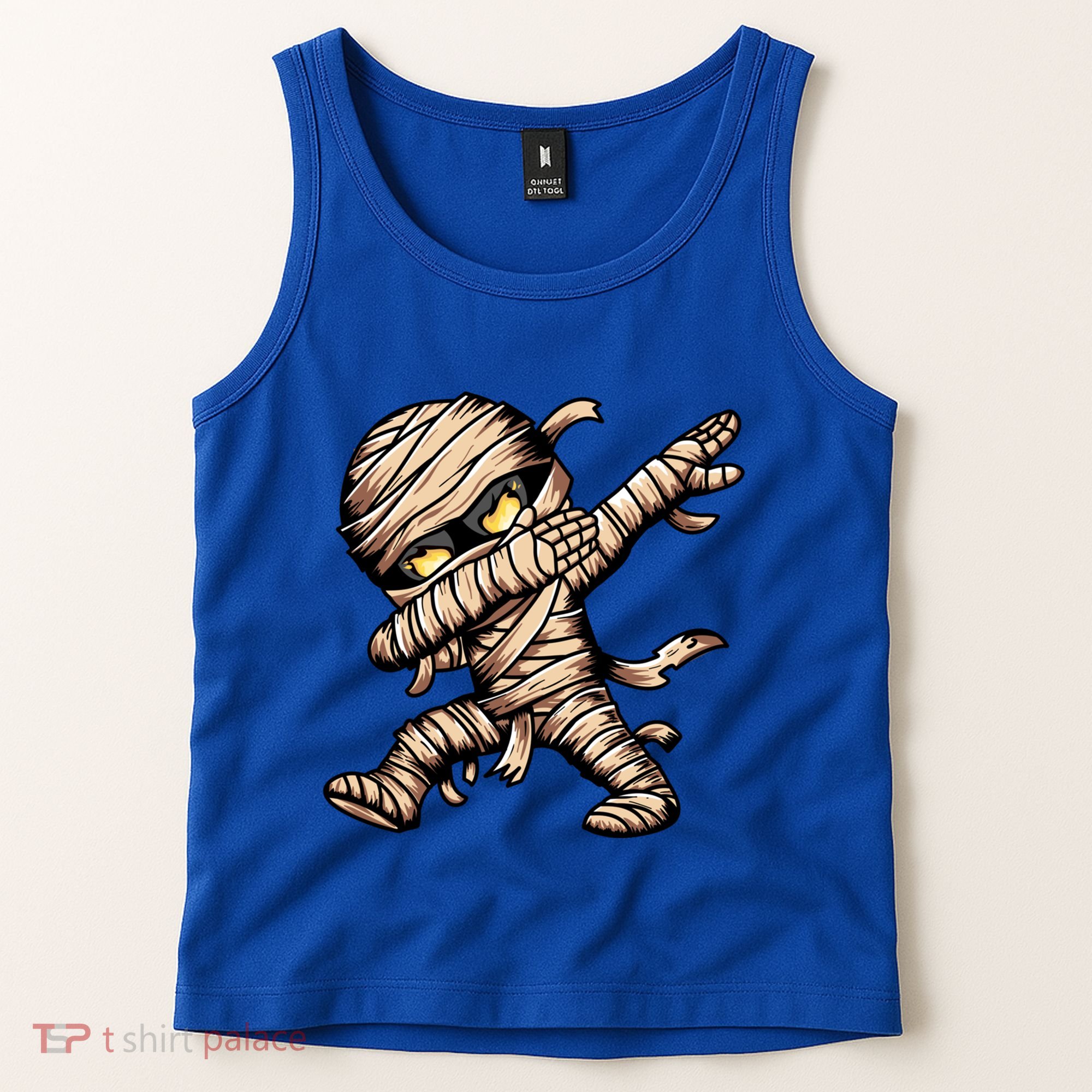 Dabbing Mummy Spooky Dab Dancing Halloween Cool Gift Tank Top