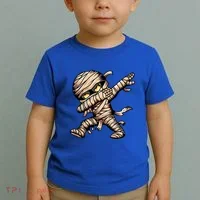 Dabbing Mummy Spooky Dab Dancing Halloween Cool Gift Toddler T-Shirt thumb 2