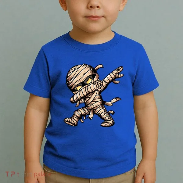 Dabbing Mummy Spooky Dab Dancing Halloween Cool Gift Toddler T-Shirt