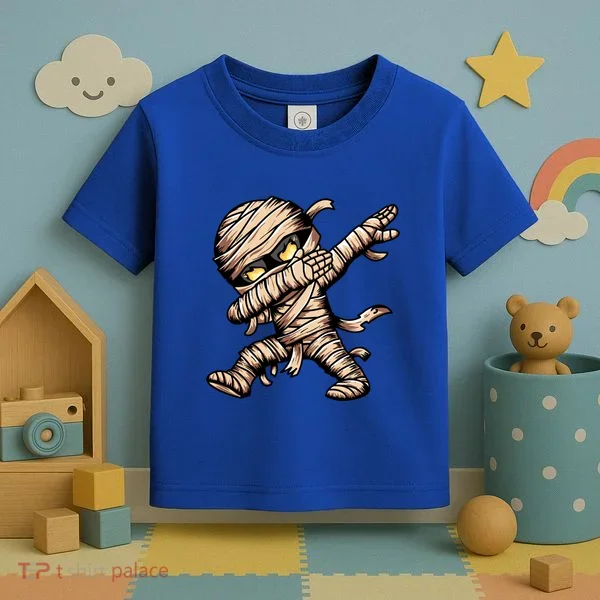Dabbing Mummy Spooky Dab Dancing Halloween Cool Gift Toddler T-Shirt