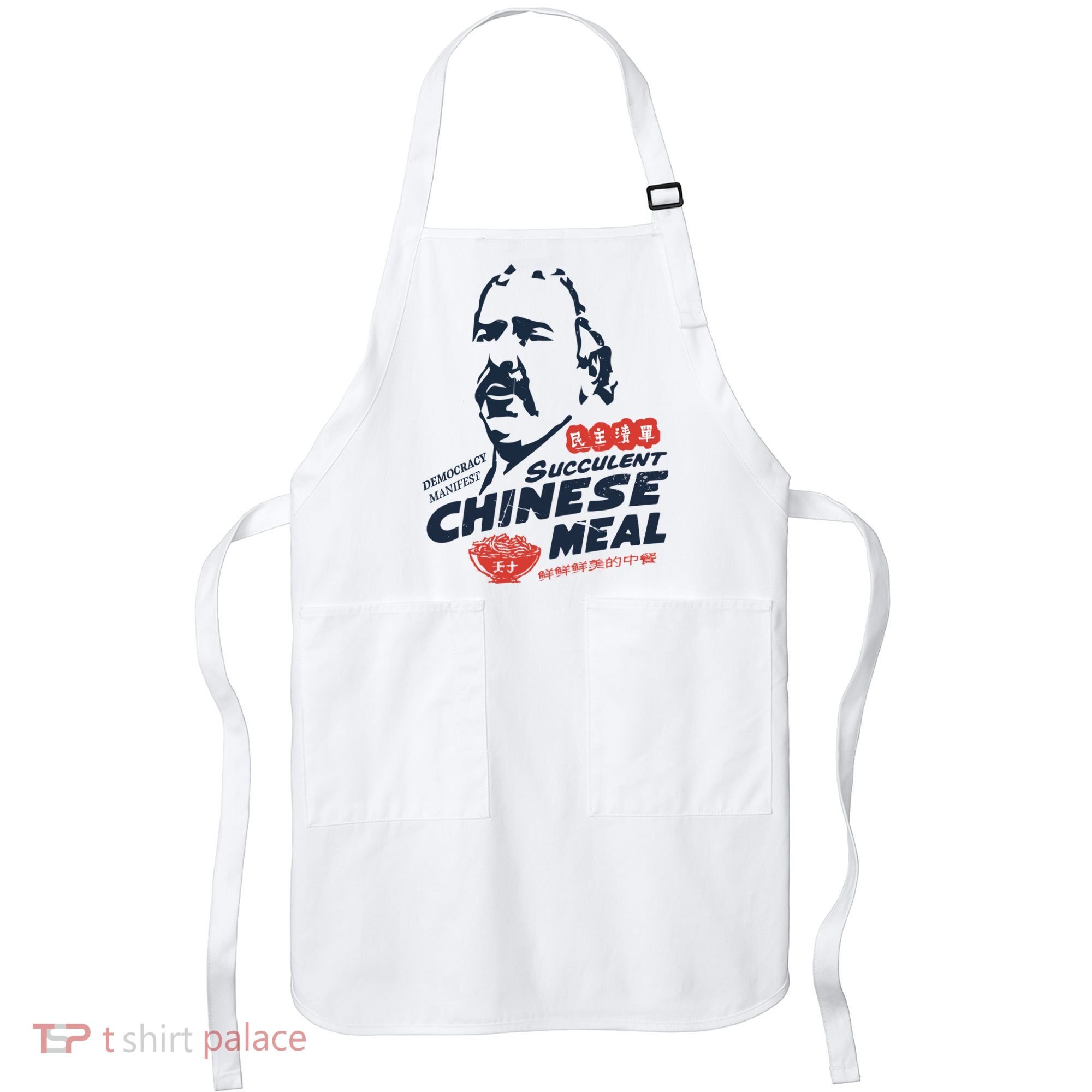 Democracy Manifest Succulent Chinese Meal Apron