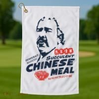 Democracy Manifest Succulent Chinese Meal Golf Towel thumb 1