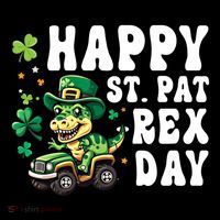 Dino Monster Truck Happy St Pat Rex Day St Patricks Day Cool Gift Coffee Mug thumb 5