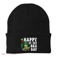 Dino Monster Truck Happy St Pat Rex Day St Patricks Day Cool Gift Beanie thumb 0
