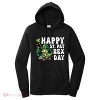 Dino Monster Truck Happy St Pat Rex Day St Patricks Day Cool Gift Women's Hoodie thumb 0