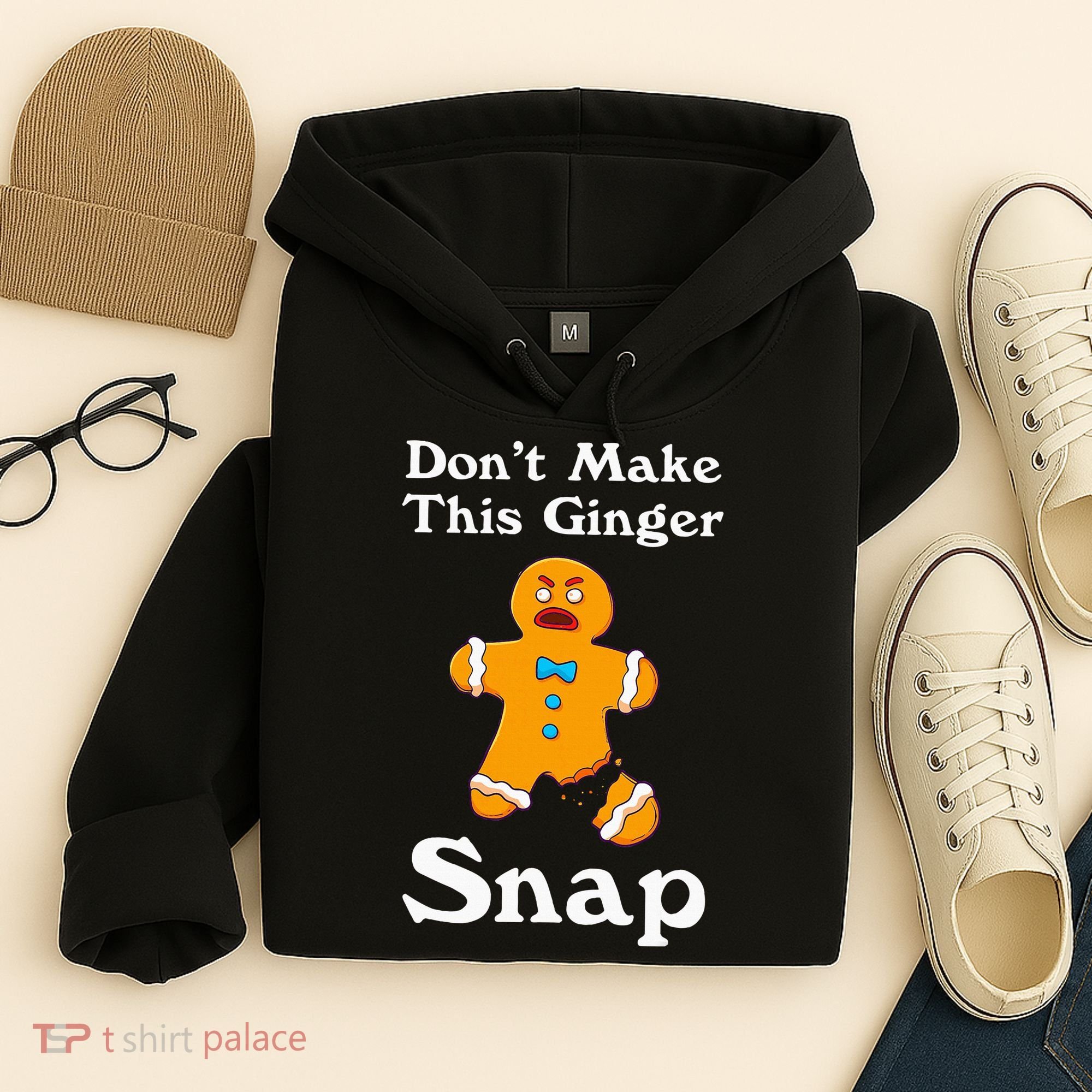 DonT Make This Ginger Snap Redhead Gift Christmas Hoodie
