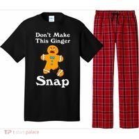 DonT Make This Ginger Snap Redhead Gift Christmas Pajama Set thumb 0