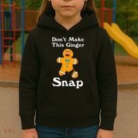 DonT Make This Ginger Snap Redhead Gift Christmas Kids Hoodie thumb 3