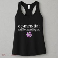Dementia Meet Them Where They Are Alzheimers Disease Women's Tank Top thumb 3