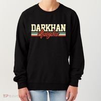 Darkhan Mongolia Travel Souvenir Retro Gift Women's Sweatshirt thumb 0