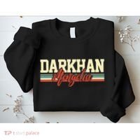 Darkhan Mongolia Travel Souvenir Retro Gift Sweatshirt thumb 2