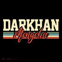 Darkhan Mongolia Travel Souvenir Retro Gift Women's Hoodie thumb 2