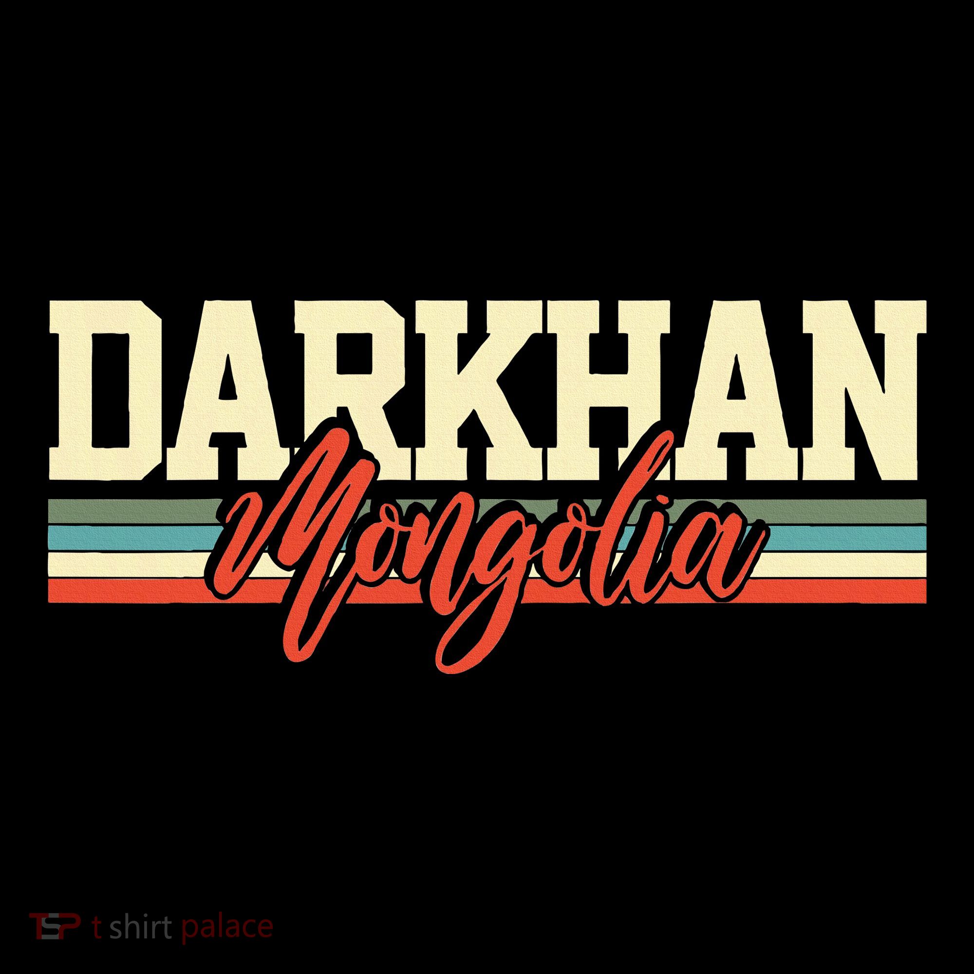 Darkhan Mongolia Travel Souvenir Retro Gift Women's Tank Top
