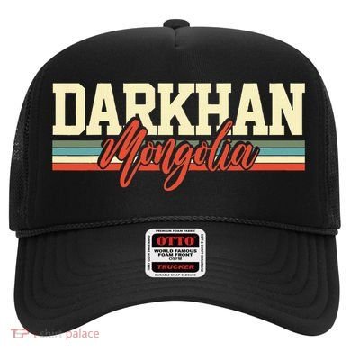 Darkhan Mongolia Travel Souvenir Retro Gift Hat