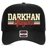 Darkhan Mongolia Travel Souvenir Retro Gift Hat thumb 0