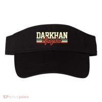 Darkhan Mongolia Travel Souvenir Retro Gift Visor thumb 0