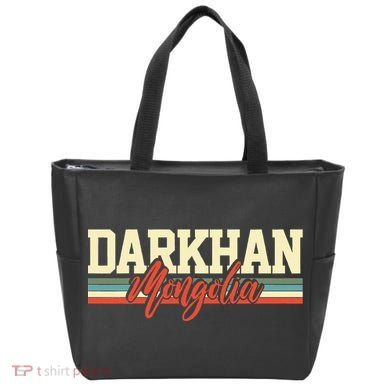 Darkhan Mongolia Travel Souvenir Retro Gift Tote Bag
