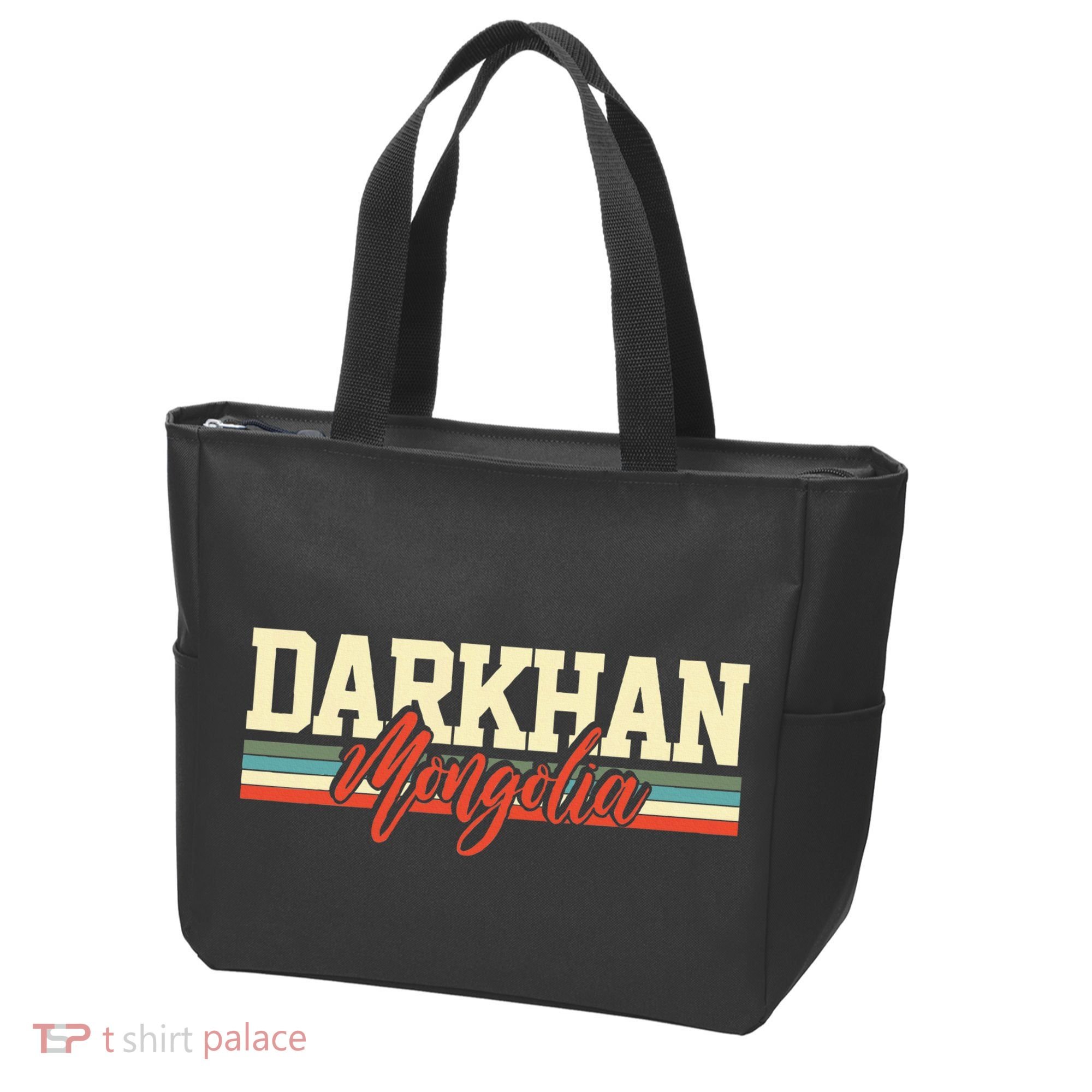 Darkhan Mongolia Travel Souvenir Retro Gift Tote Bag