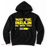 Diabetes May The Insulin Be With You Gift Hoodie thumb 0