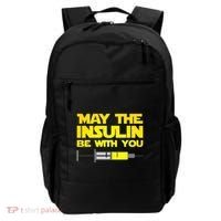 Diabetes May The Insulin Be With You Gift Backpack thumb 0