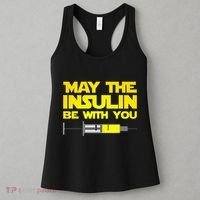 Diabetes May The Insulin Be With You Gift Women's Tank Top thumb 3