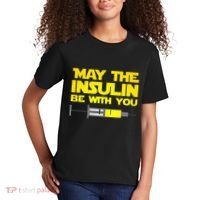 Diabetes May The Insulin Be With You Gift Kids T-Shirt thumb 2