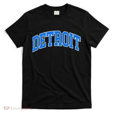Detroit Michigan Throwback Design Classic T-Shirt