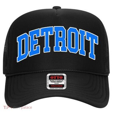 Detroit Michigan Throwback Design Classic Hat